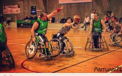 Imatge del partit de dissabte a la pista del Joventut de Badalona